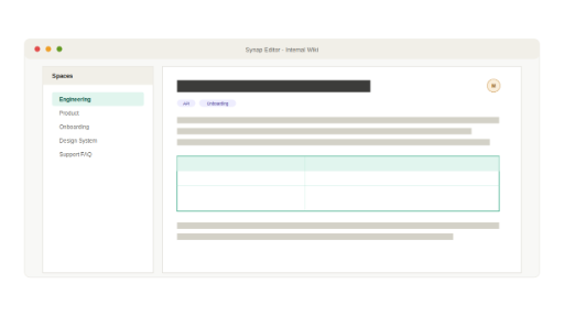 5 Documented Ways Organizations Use Synap Editor