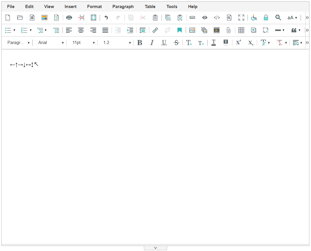 Editor with emoji