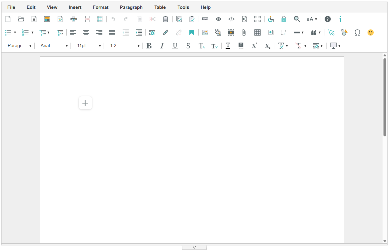 Document mode editor