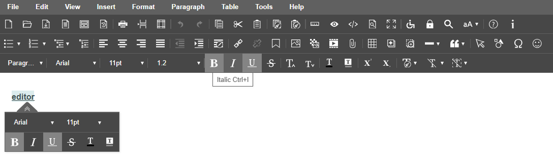 dark-gray theme