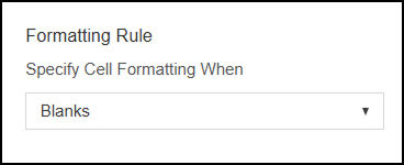Format rule
