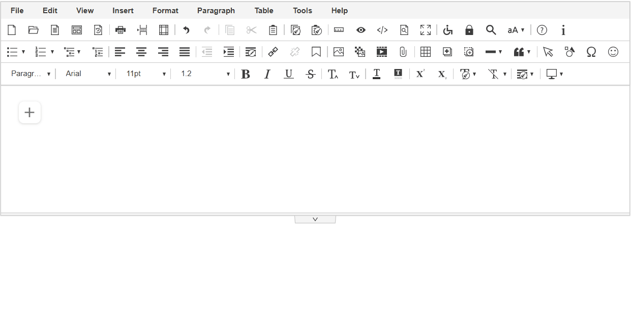 Resize handle behavior
