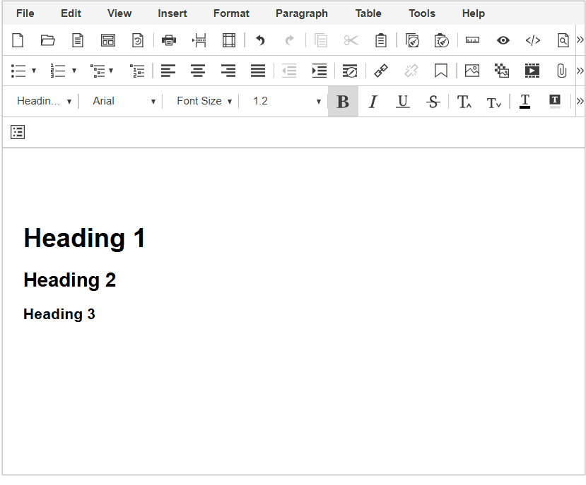 Custom table of contents insertion