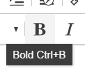 Bold tooltip (true)