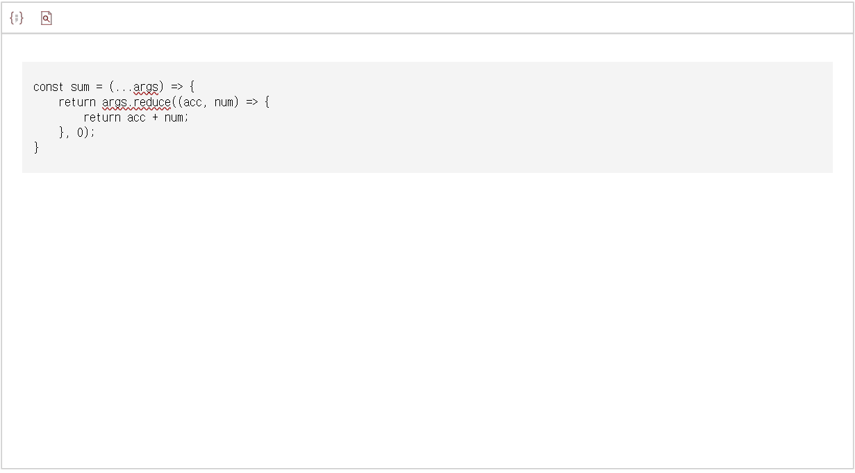 Code block highlighting example
