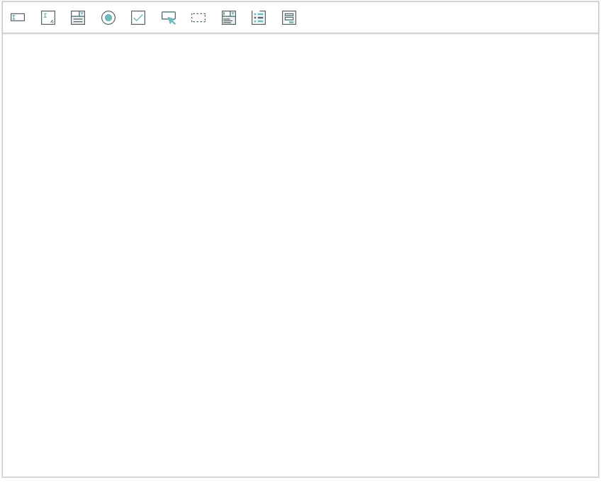 Form editor example