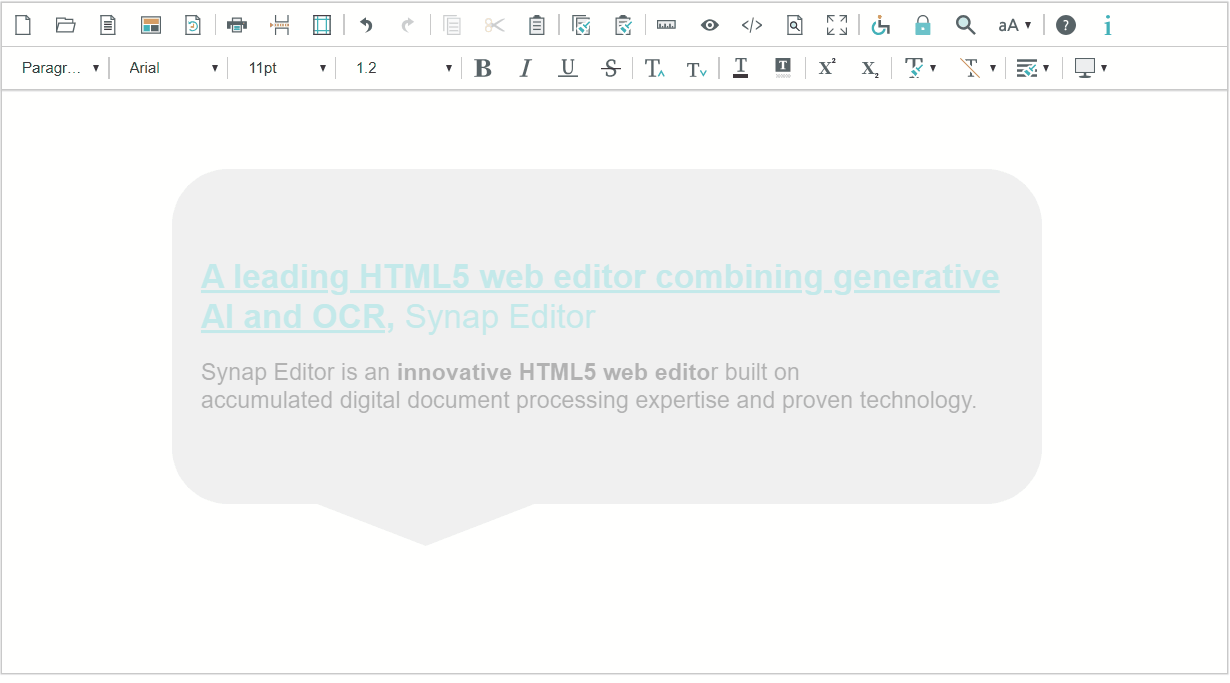 Placeholder example